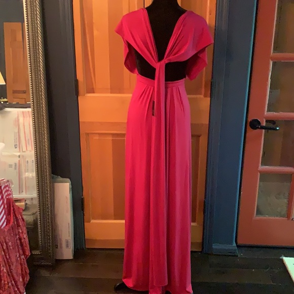 NWT Tart fuschia maxi halter dress - Picture 8 of 12